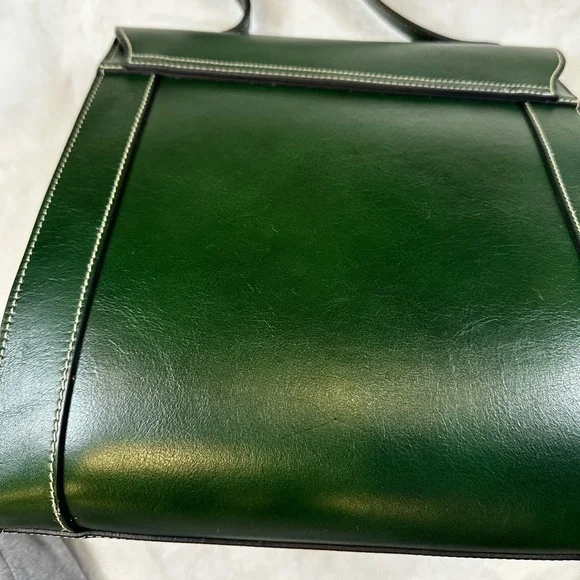 Valentino Dark Green Leather and suede Bag-brand new no tag - Picture 9 of 16